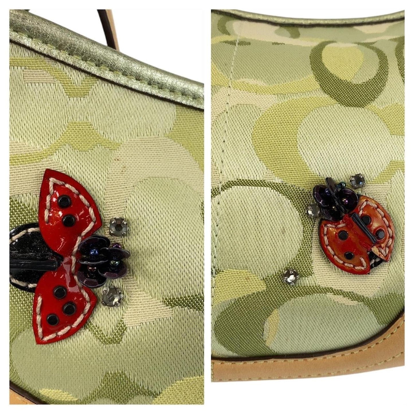 Leather Ladybug Handbag