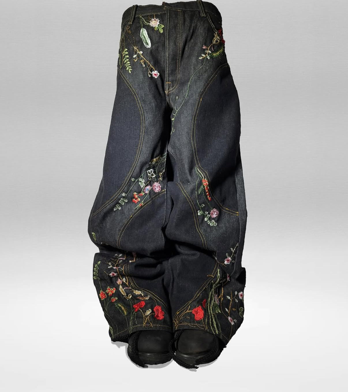 Floral Denim