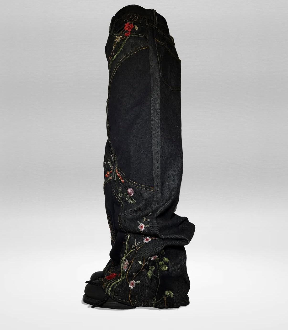 Floral Denim