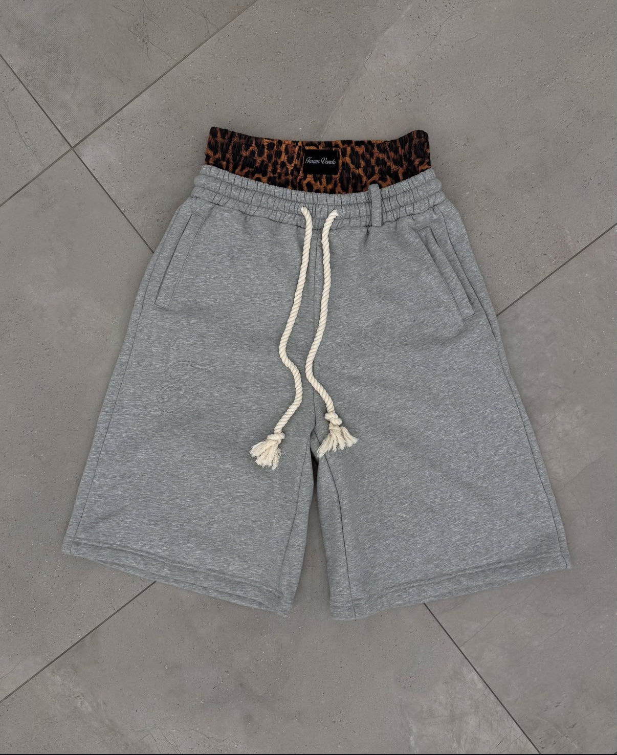 Unisex Double-Waisted Shorts