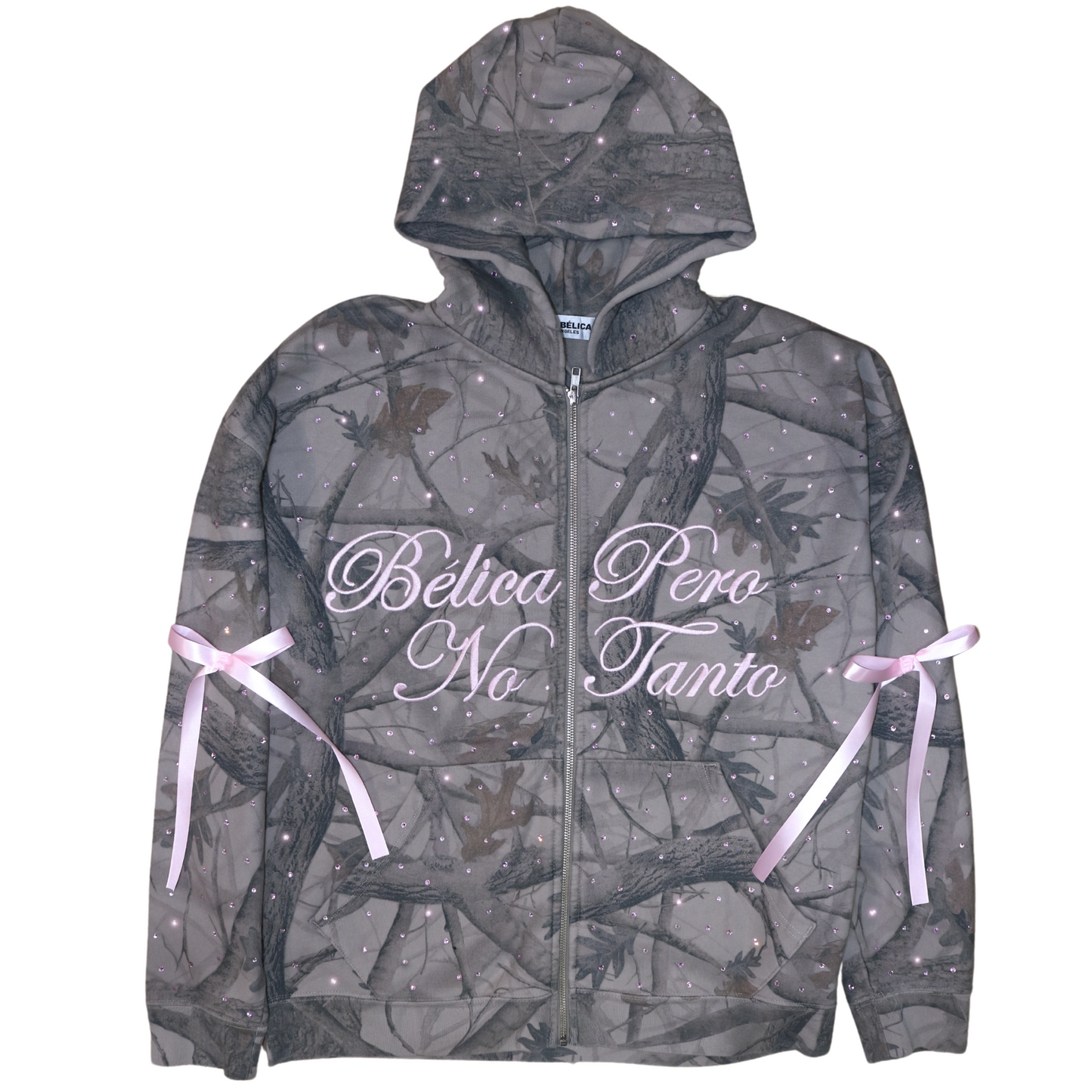Crystal Zip-Up Hoodie