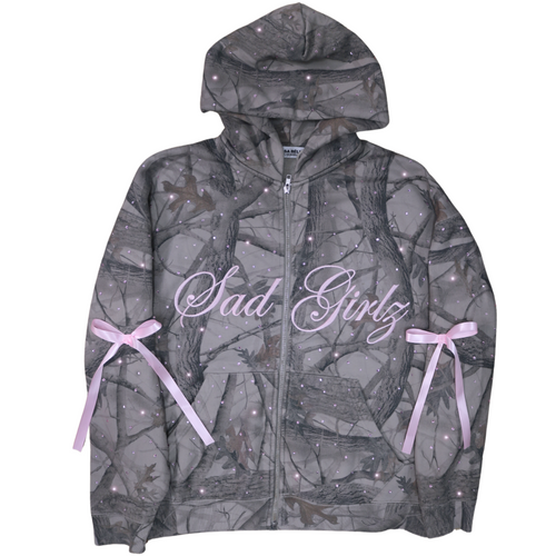 Crystal Zip-Up Hoodie