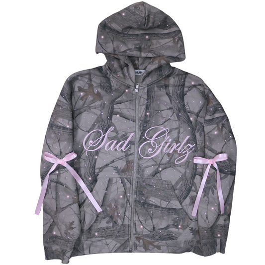 Crystal Zip-Up Hoodie