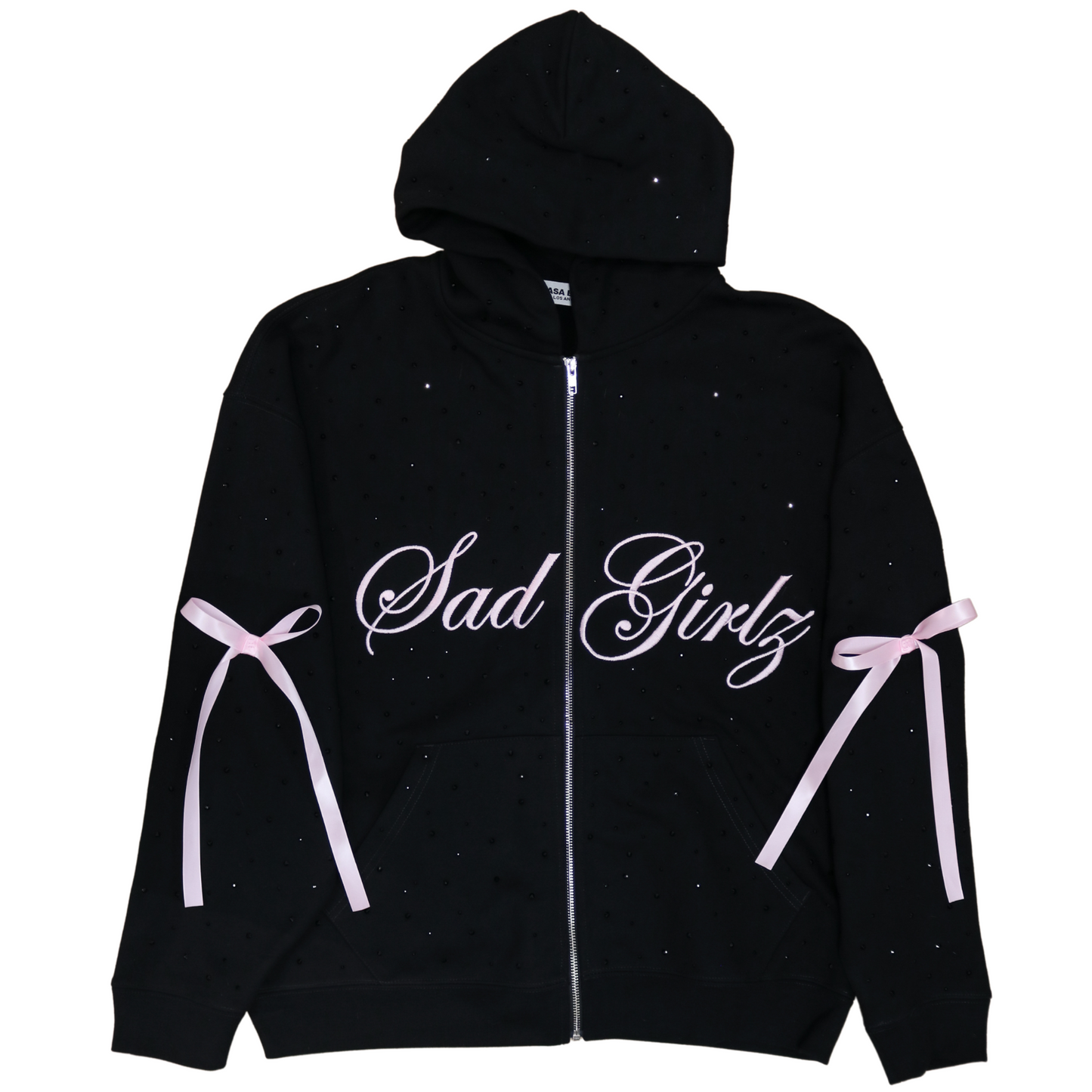Crystal Zip-Up Hoodie