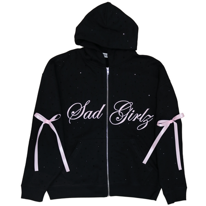 Crystal Zip-Up Hoodie