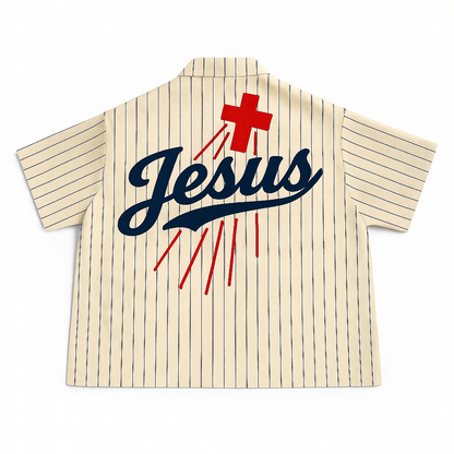 MLB Faith Button Up