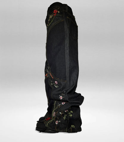 Floral Denim