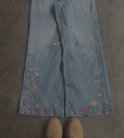 Floral Denim