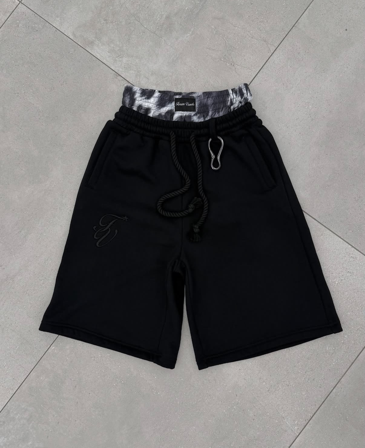 Unisex Double-Waisted Shorts