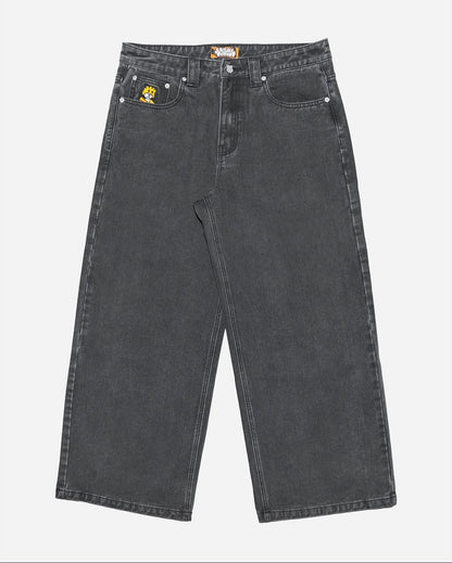 Tiger Embroidered Jeans