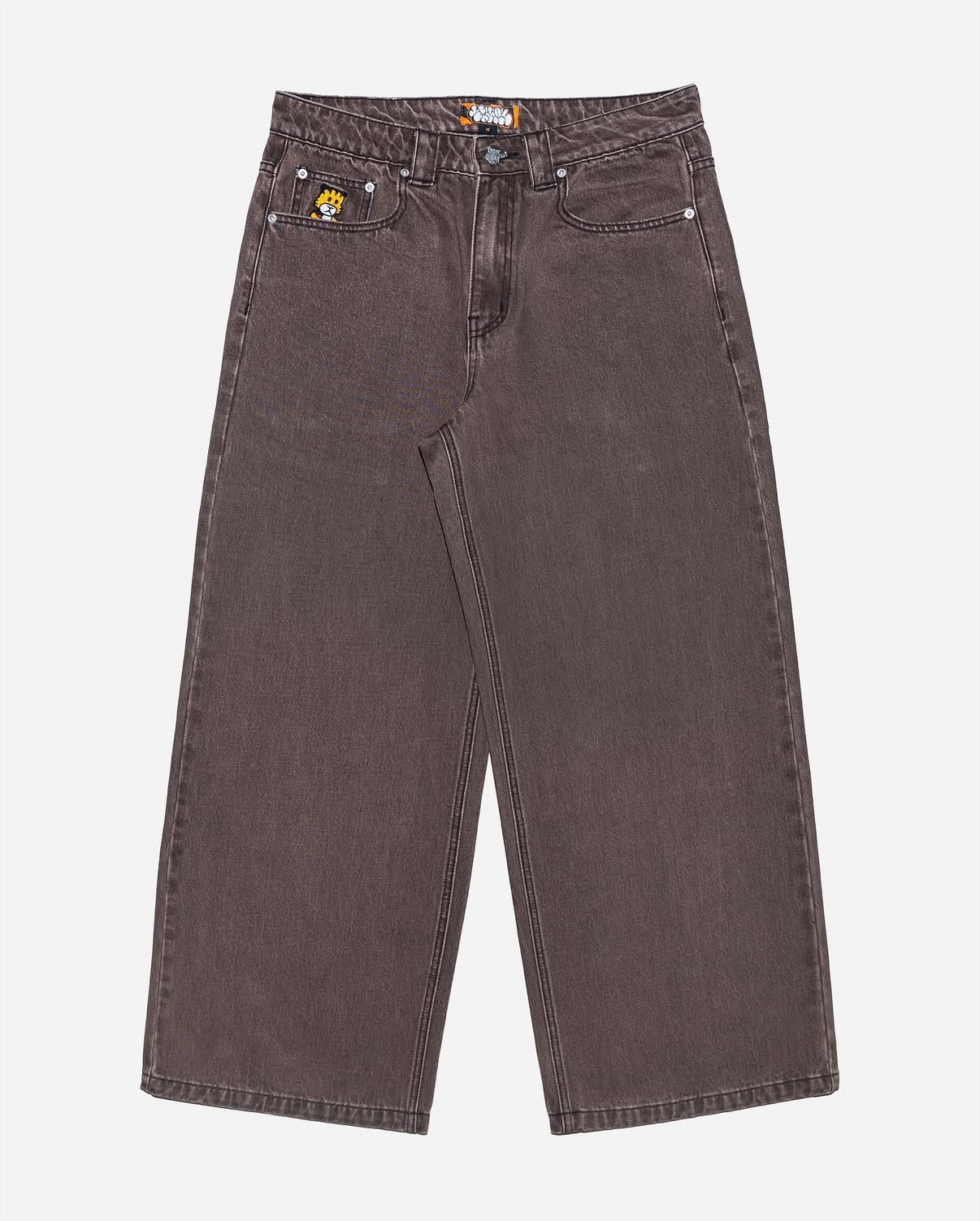Tiger Embroidered Jeans
