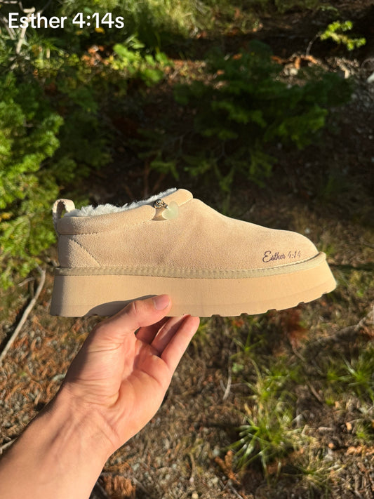 Custom Bible Verse Moccasins