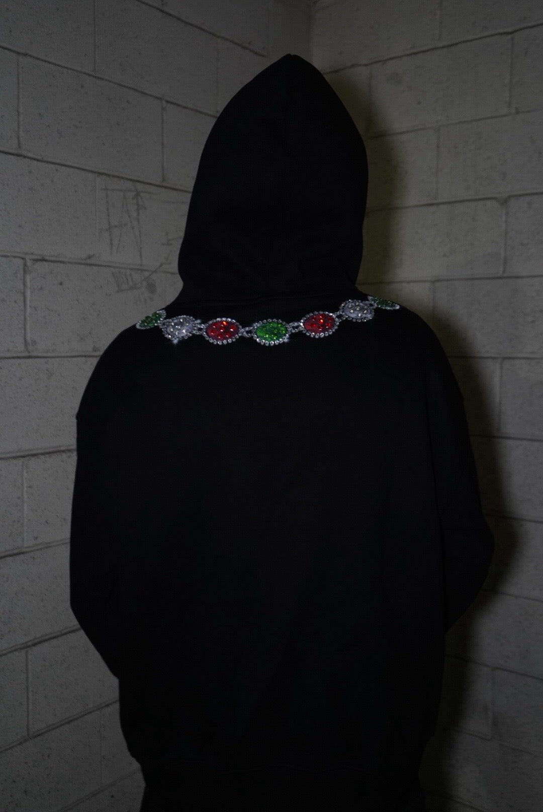 Cross Necklace Hoodie
