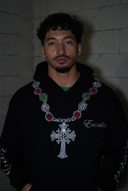 Cross Necklace Hoodie